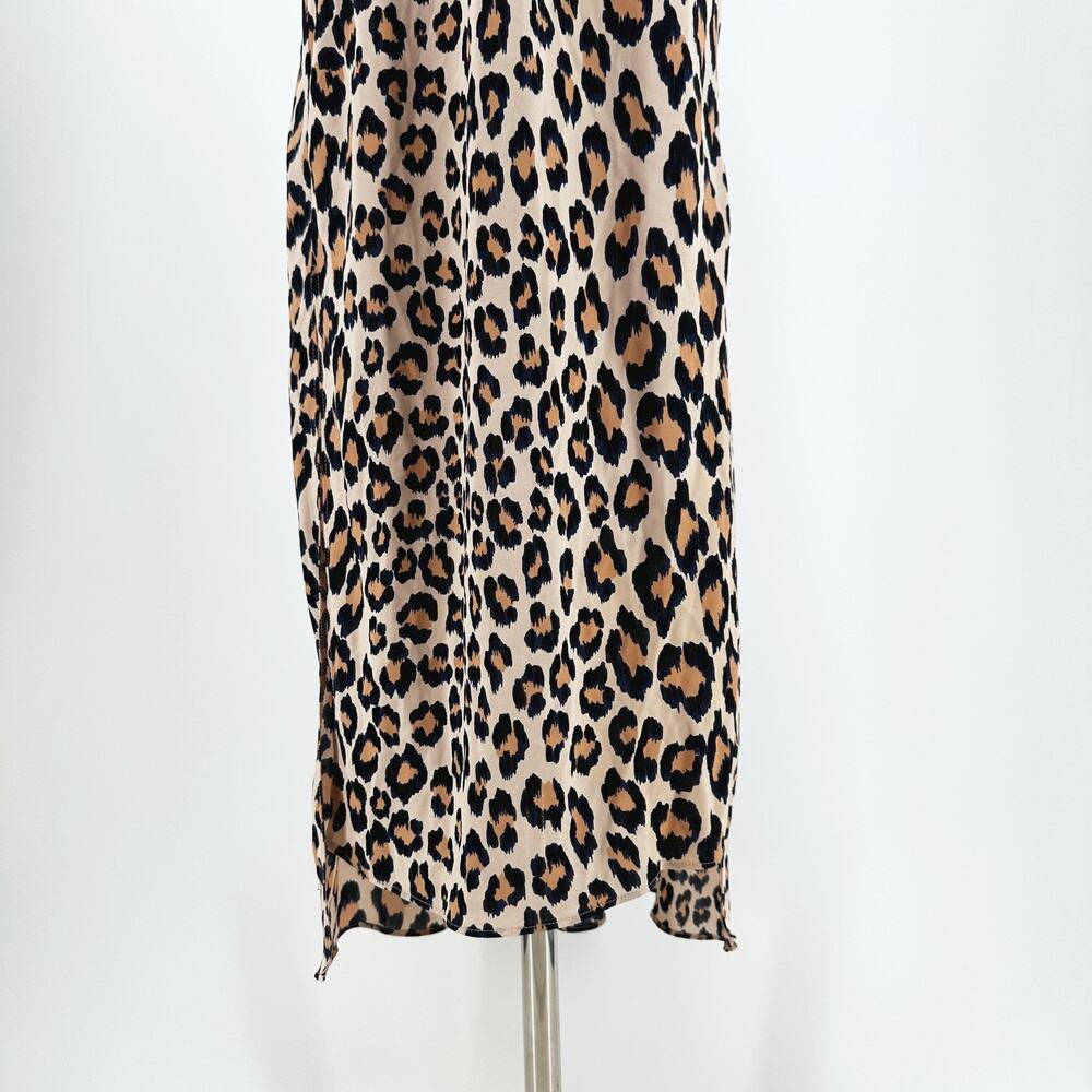 Victoria's Secrets Cheetah Leopard Print Slip Dress Large Indie‎ Romantic Grunge - Picture 4 of 11